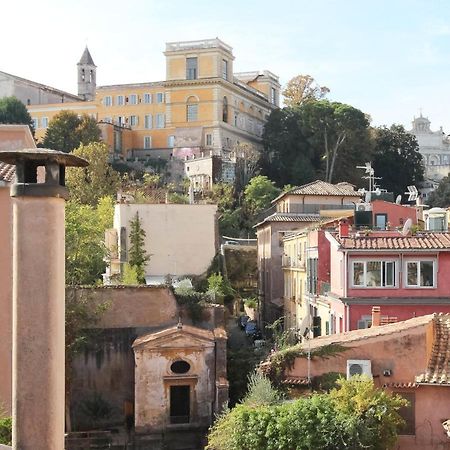 Luxury Art Apartment In Trastevere With Terrace Ρώμη Εξωτερικό φωτογραφία