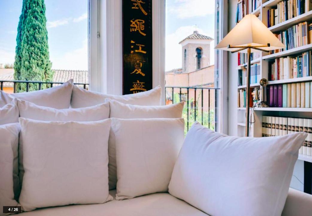 Luxury Art Apartment In Trastevere With Terrace Ρώμη Εξωτερικό φωτογραφία