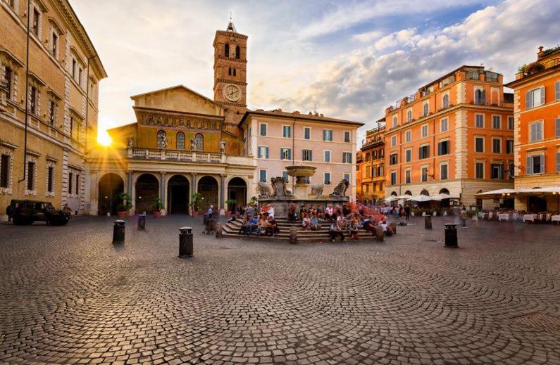 Luxury Art Apartment In Trastevere With Terrace Ρώμη Εξωτερικό φωτογραφία