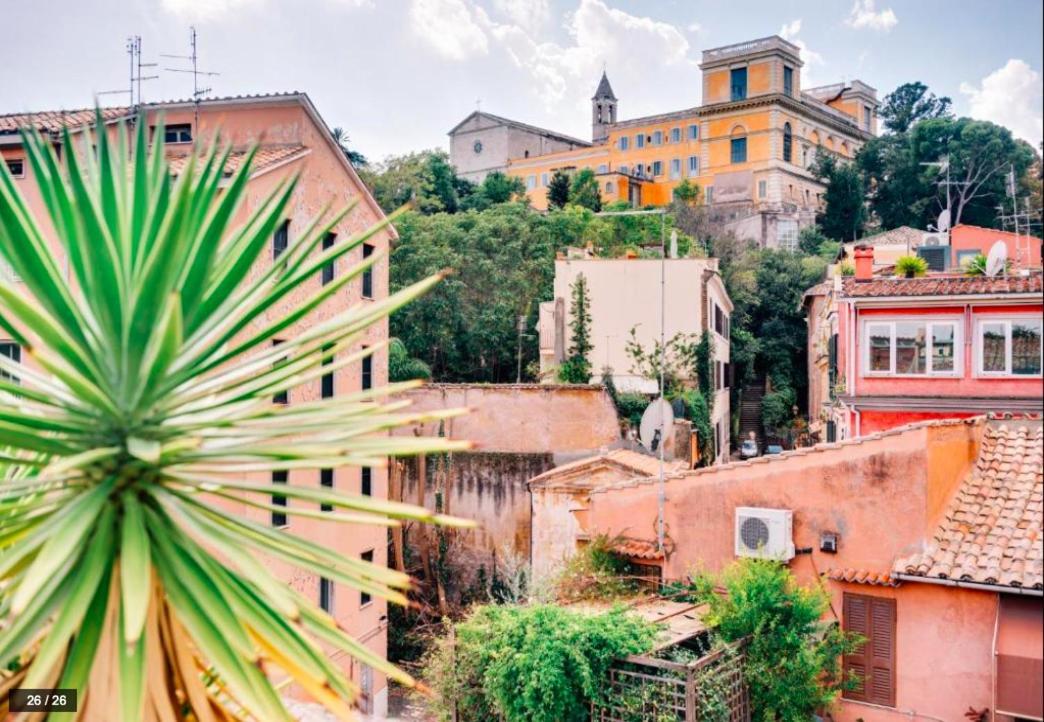 Luxury Art Apartment In Trastevere With Terrace Ρώμη Εξωτερικό φωτογραφία